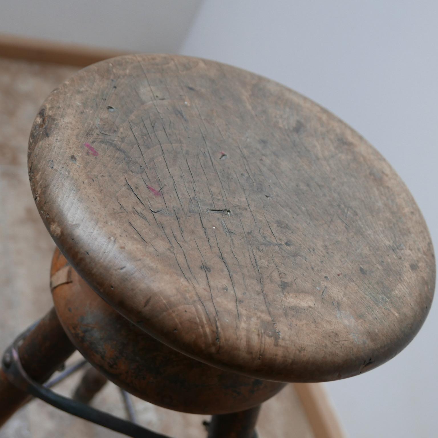 adjustable artist stool