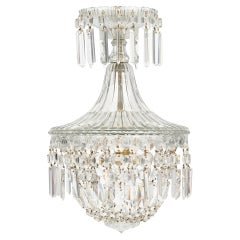 French Antique Baccarat Chandelier