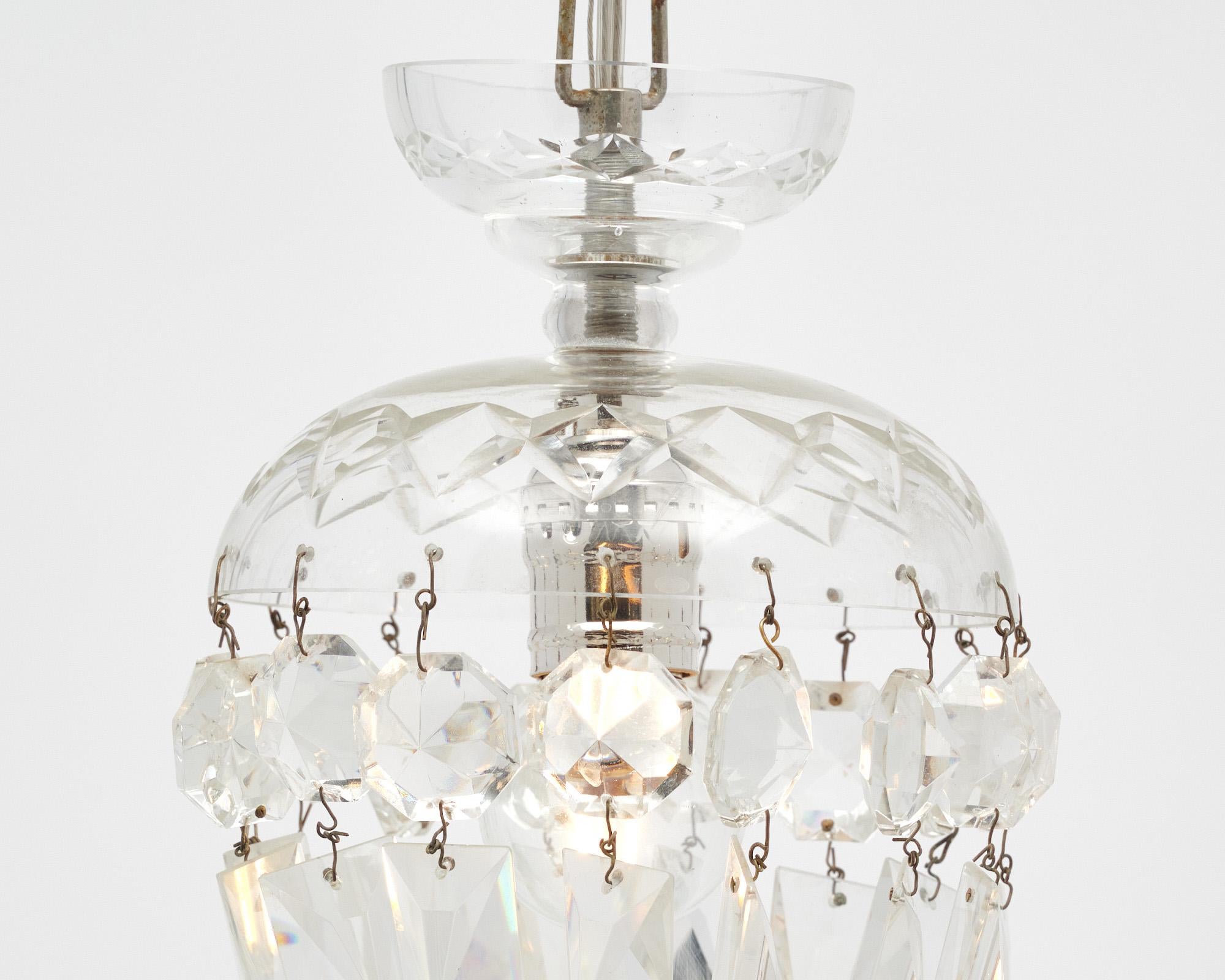 Art Deco French Antique Baccarat Pendants For Sale