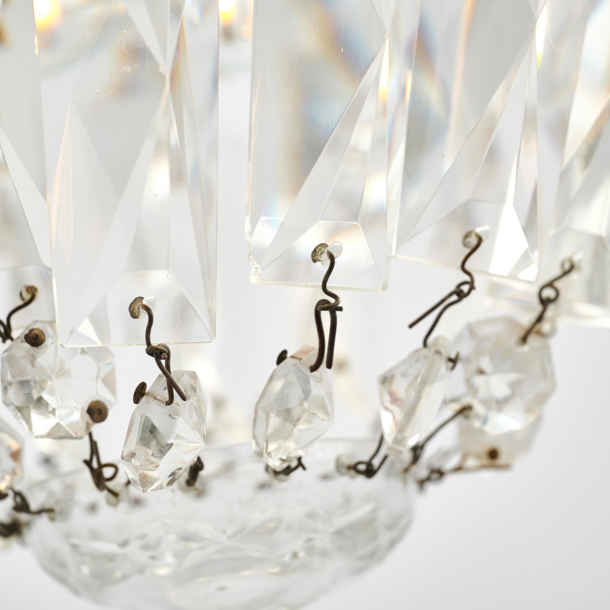 French Antique Baccarat Pendants For Sale 2