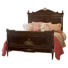 French Antique Bed with Ormolu Decoration, WK193