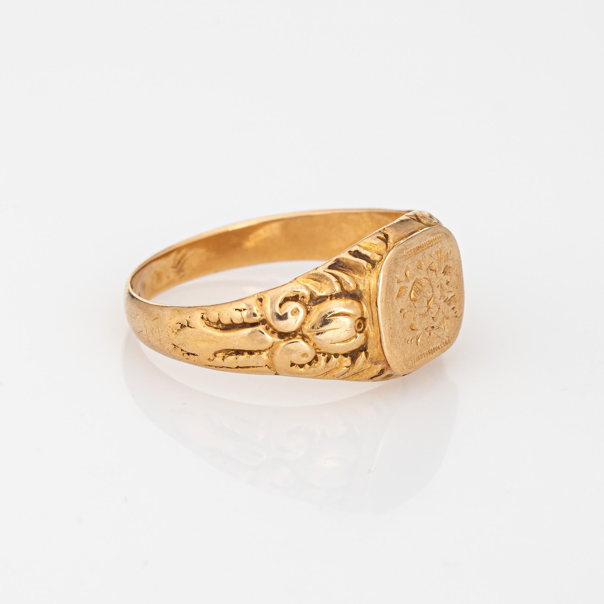 french signet ring