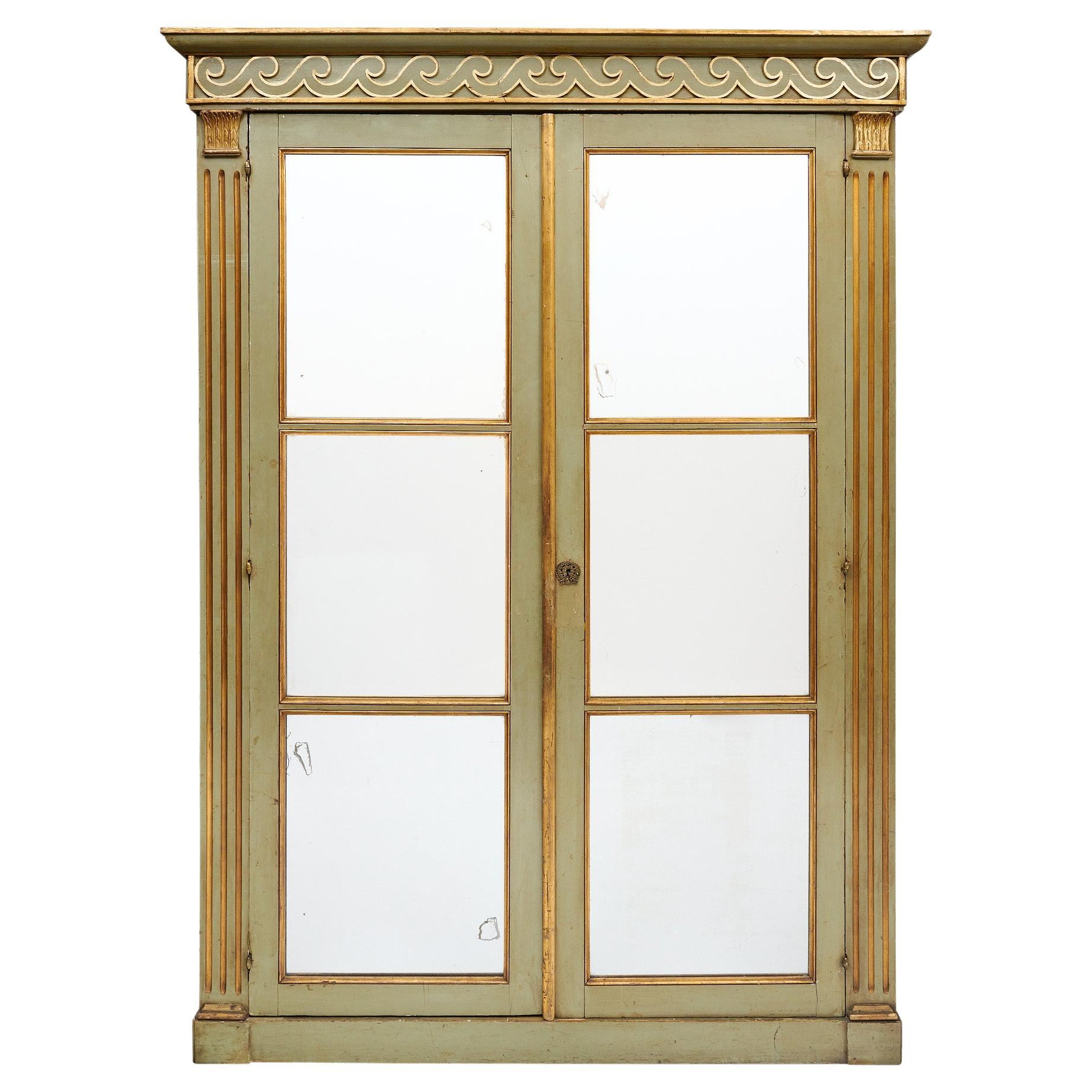 French Antique Bookcase “à L’Etrusque” For Sale
