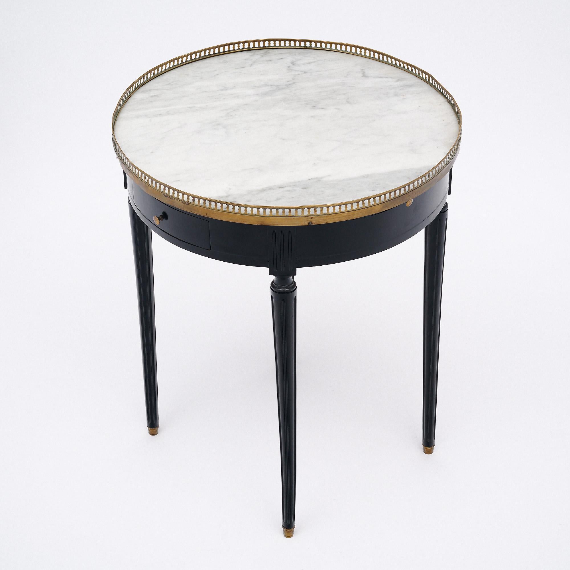 Ottone Tavolo Bouillotte Antique French