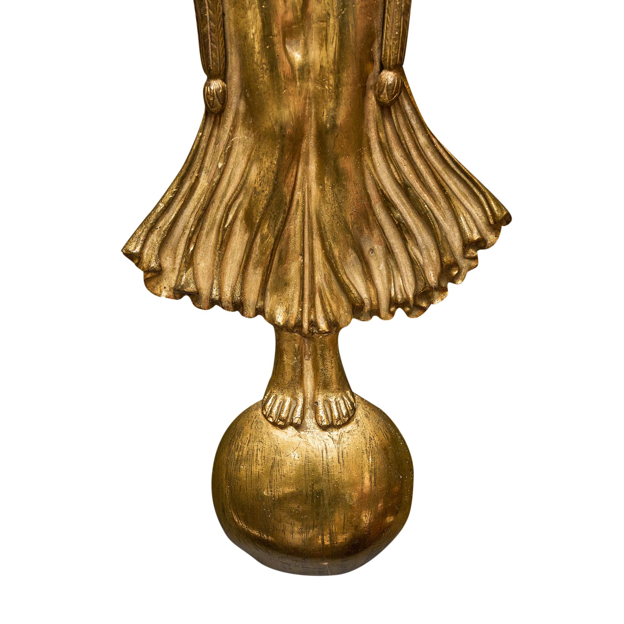 Early 20th Century French Antique Bronze Sconces