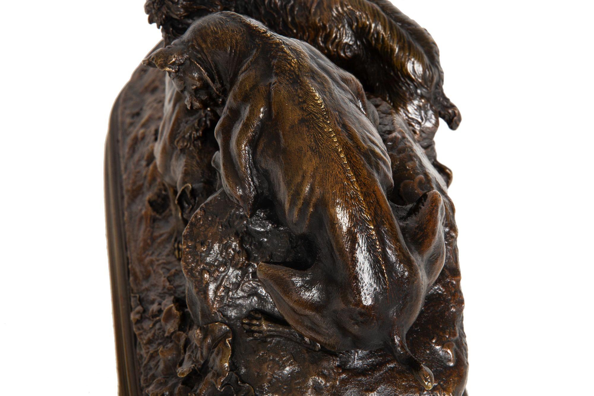 Scultura francese in bronzo antico 