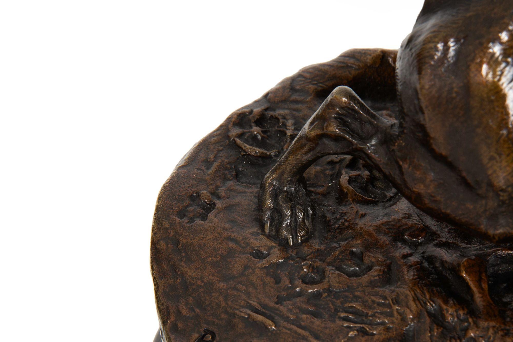 Scultura francese in bronzo antico 