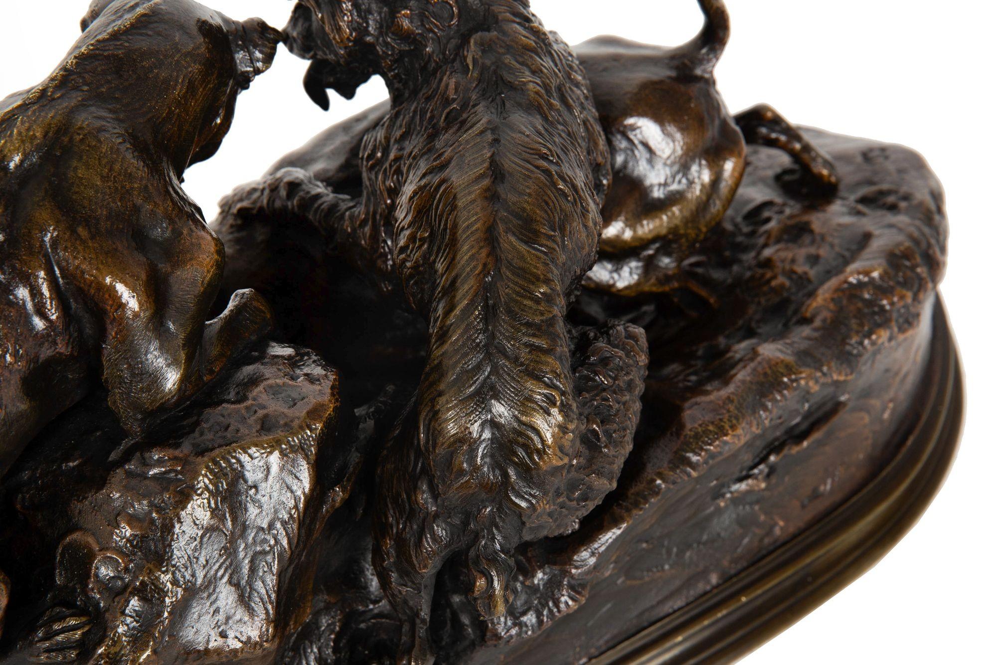Scultura francese in bronzo antico 