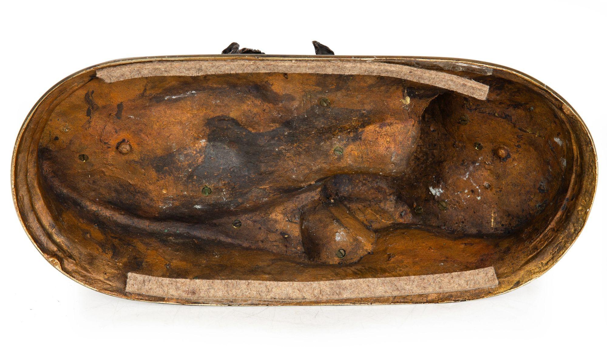 Scultura francese in bronzo antico 