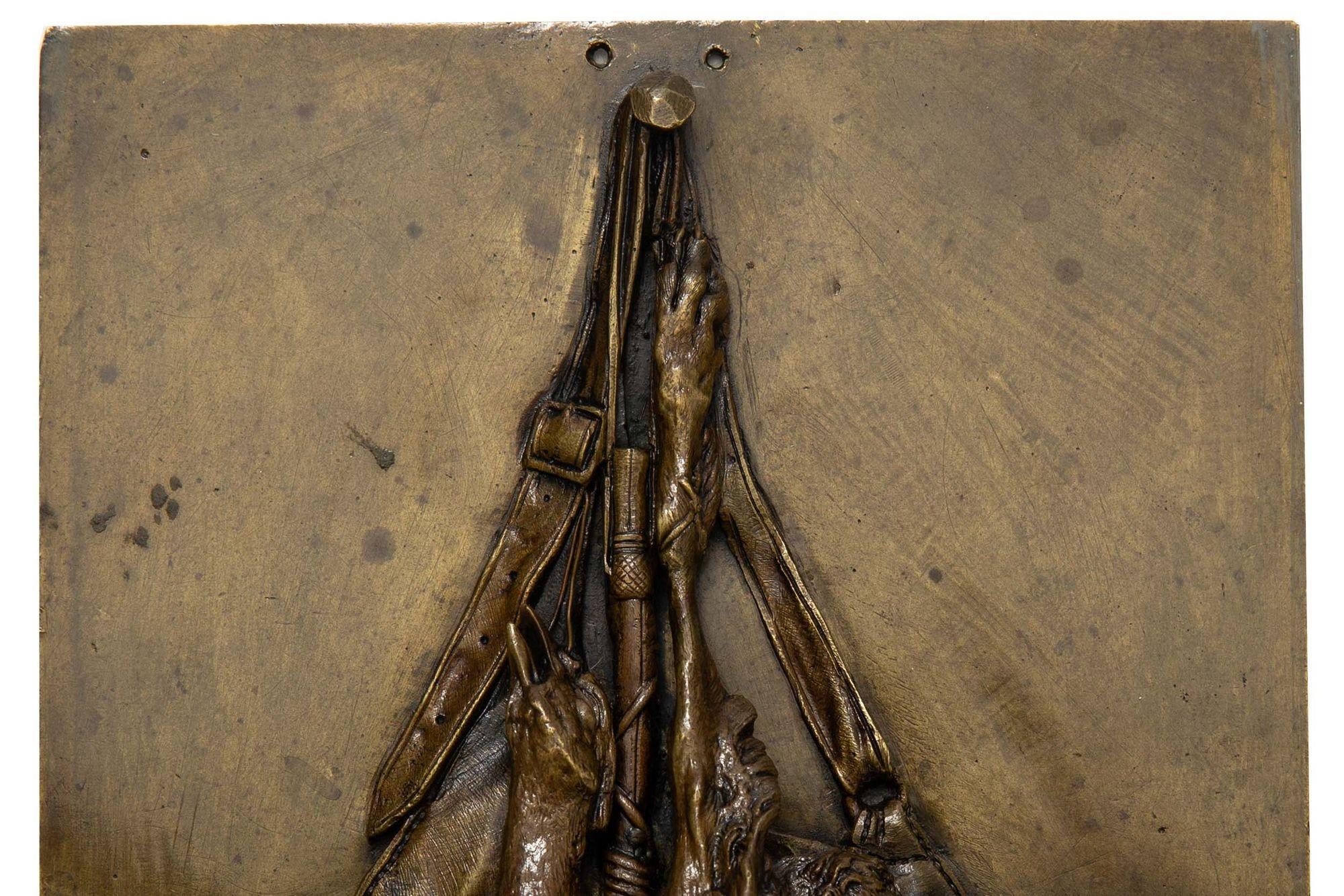 Sculpture française ancienne « Rabbit et faisan » de Pierre Jules Mene en vente 4
