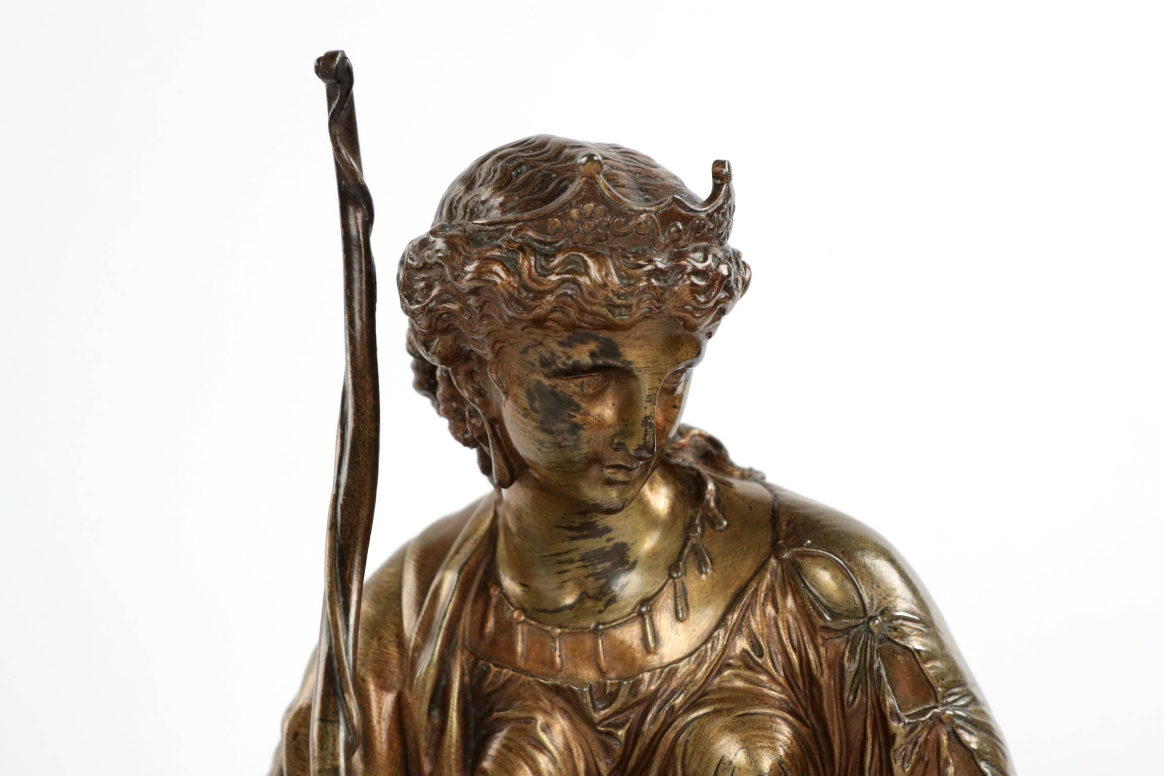 19th Century French Antique Bronze Sculpture 