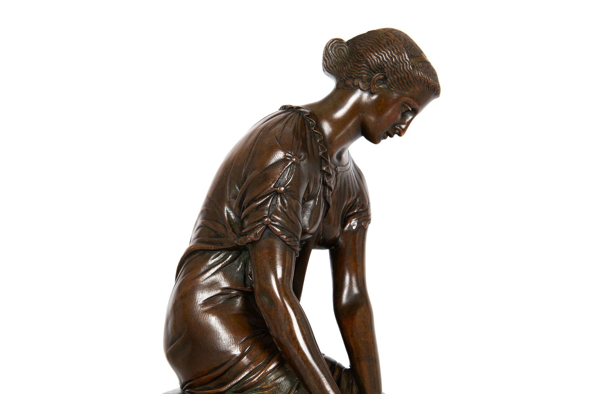 Sculpture française ancienne Thetis, Olympian d'après Pierre Emile Hebert en vente 7