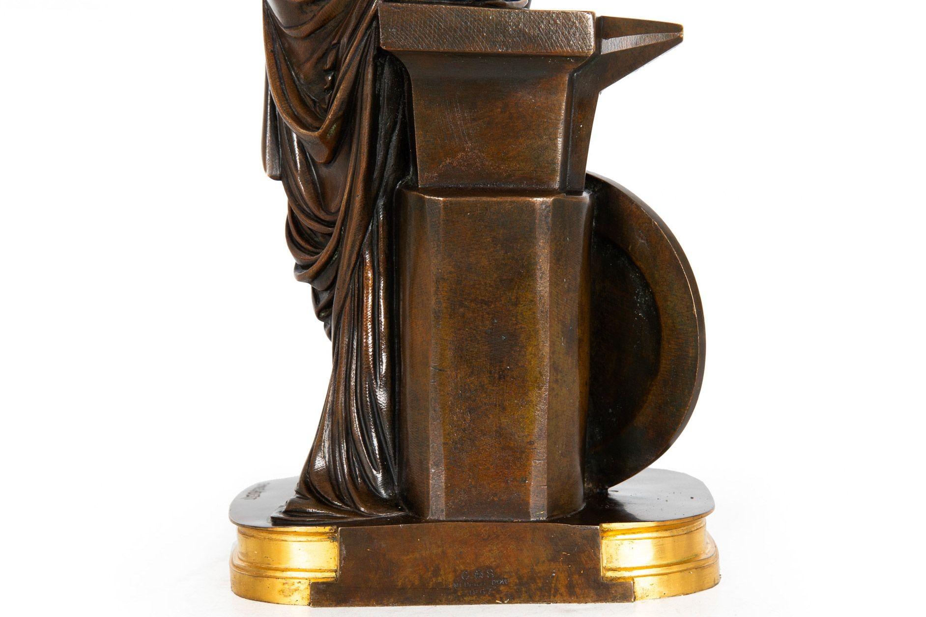 Sculpture française ancienne Thetis, Olympian d'après Pierre Emile Hebert en vente 13