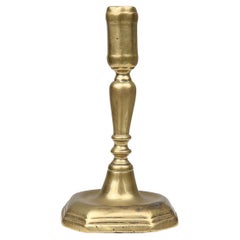 French antique Candlestick in bronze, 16th century