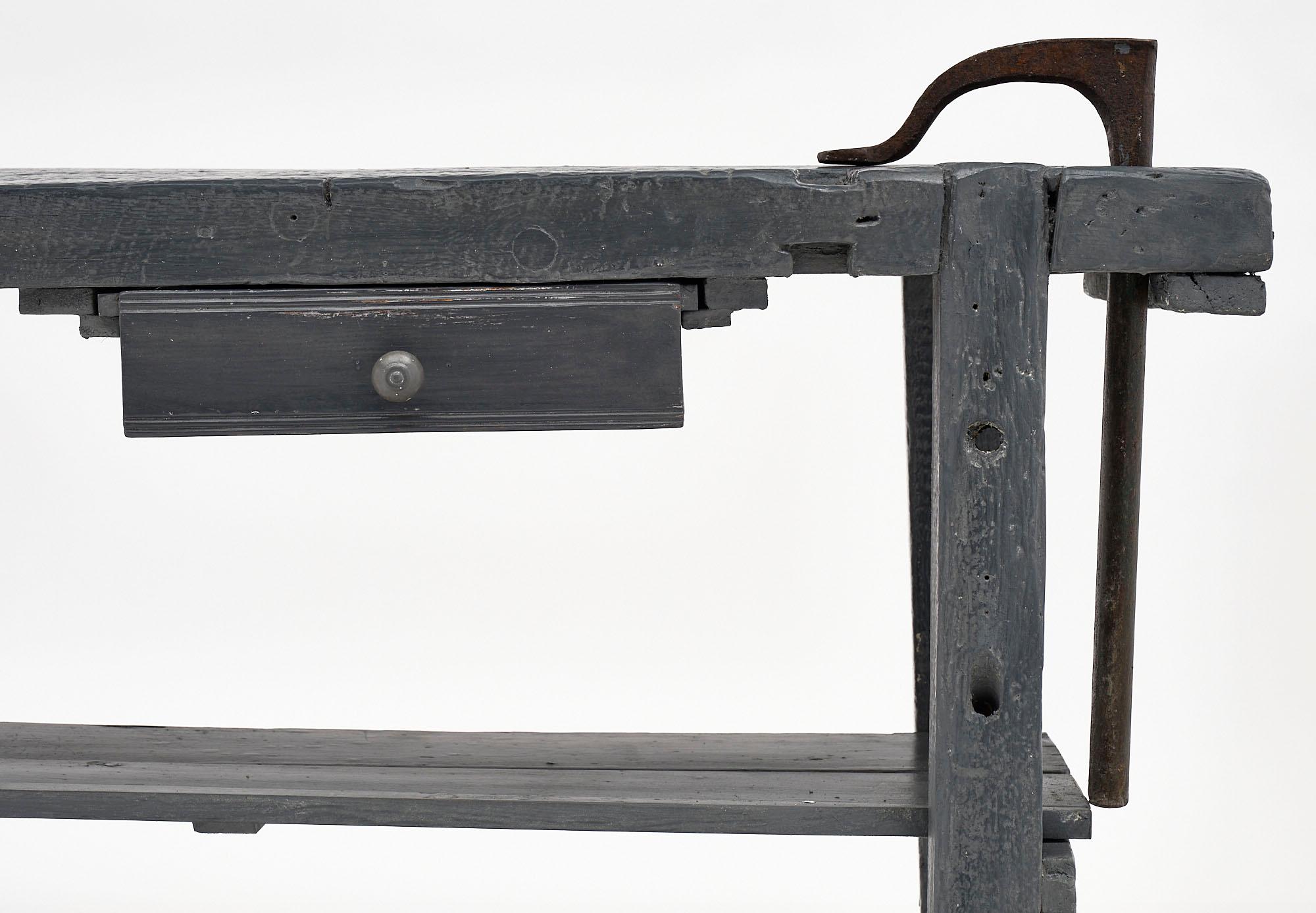 Mid-19th Century French Antique Carpenter’s Workbench For Sale