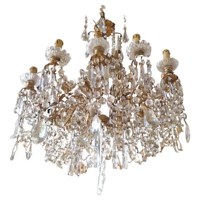 French Antique Chandelier For Sale at 1stDibs
