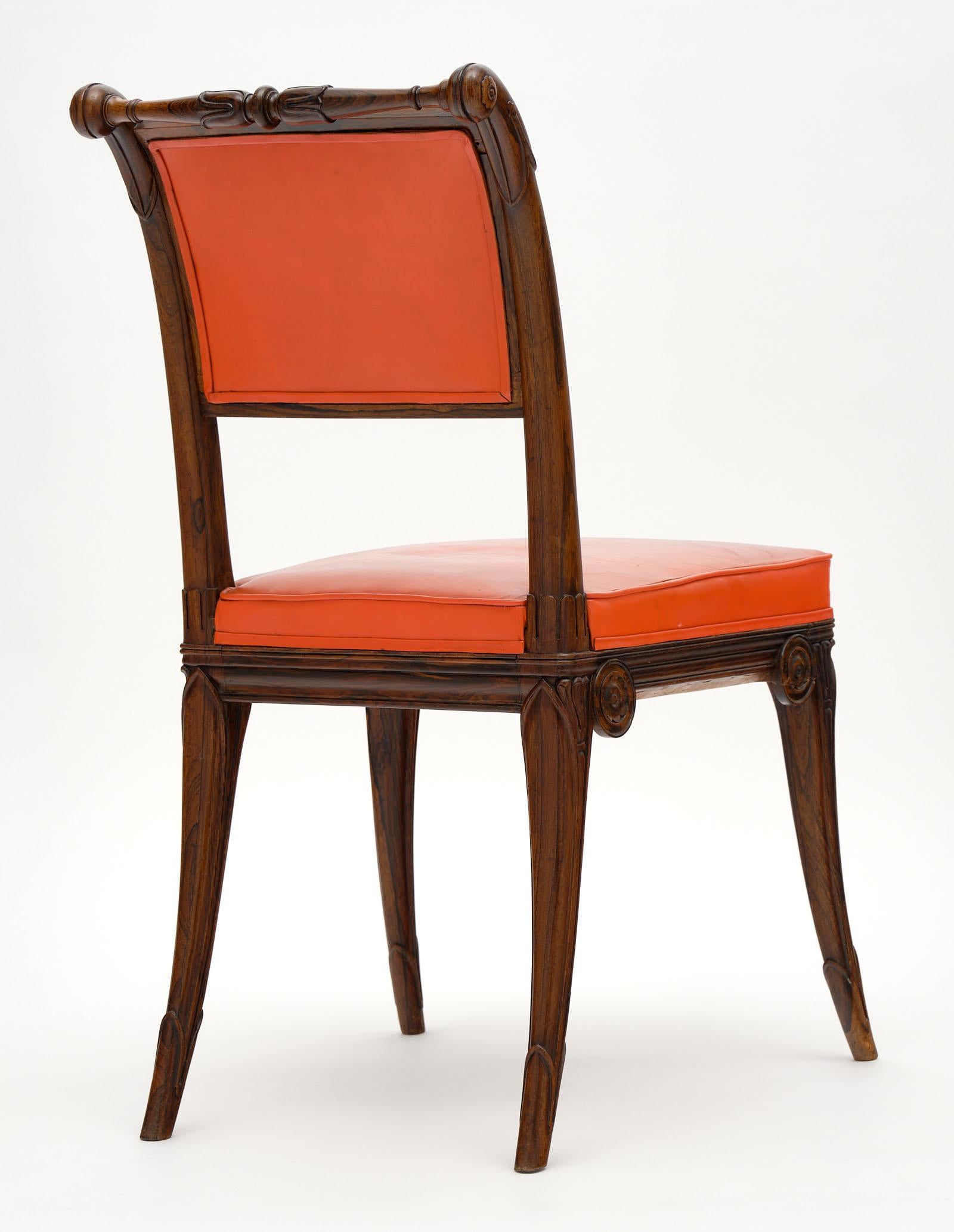 French Antique Charles X Style Dining Chairs 2
