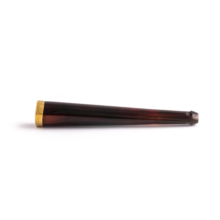 French Antique Cigarette Holder Yellow Gold 18k at 1stDibs