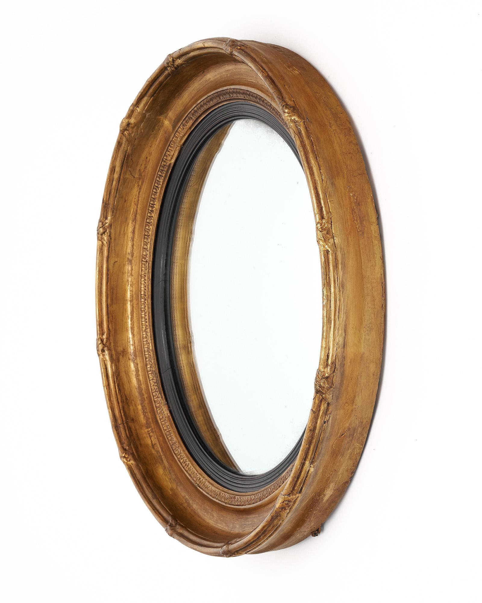 French Antique Circular Mirror 3
