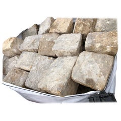 French Antique Cobble Stone 17th Century, Original from France