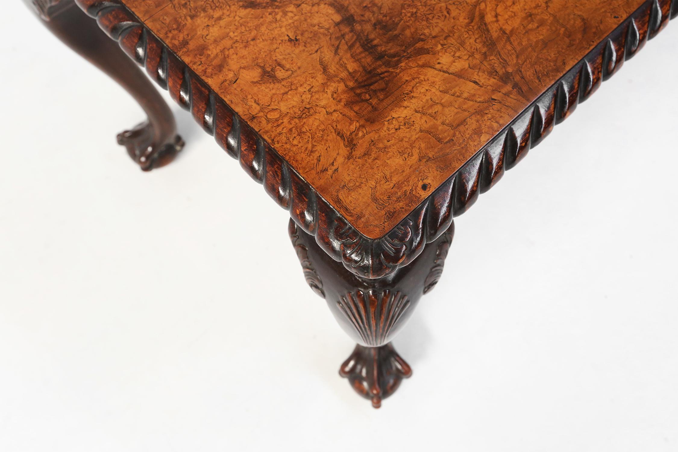 French antique coffee table 19th century For Sale 3