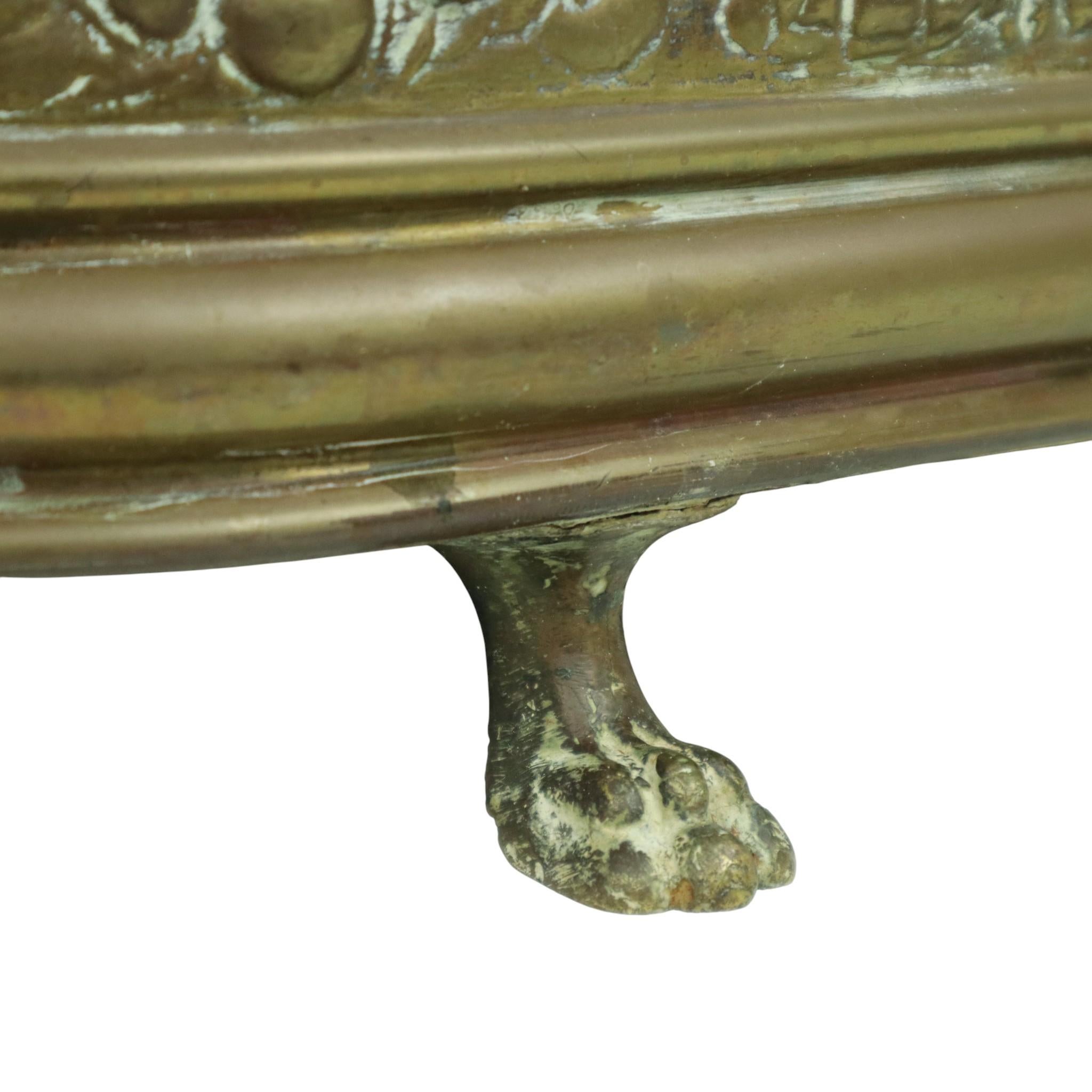 Antique French, fioriera in rame del XIX secolo in vendita 4