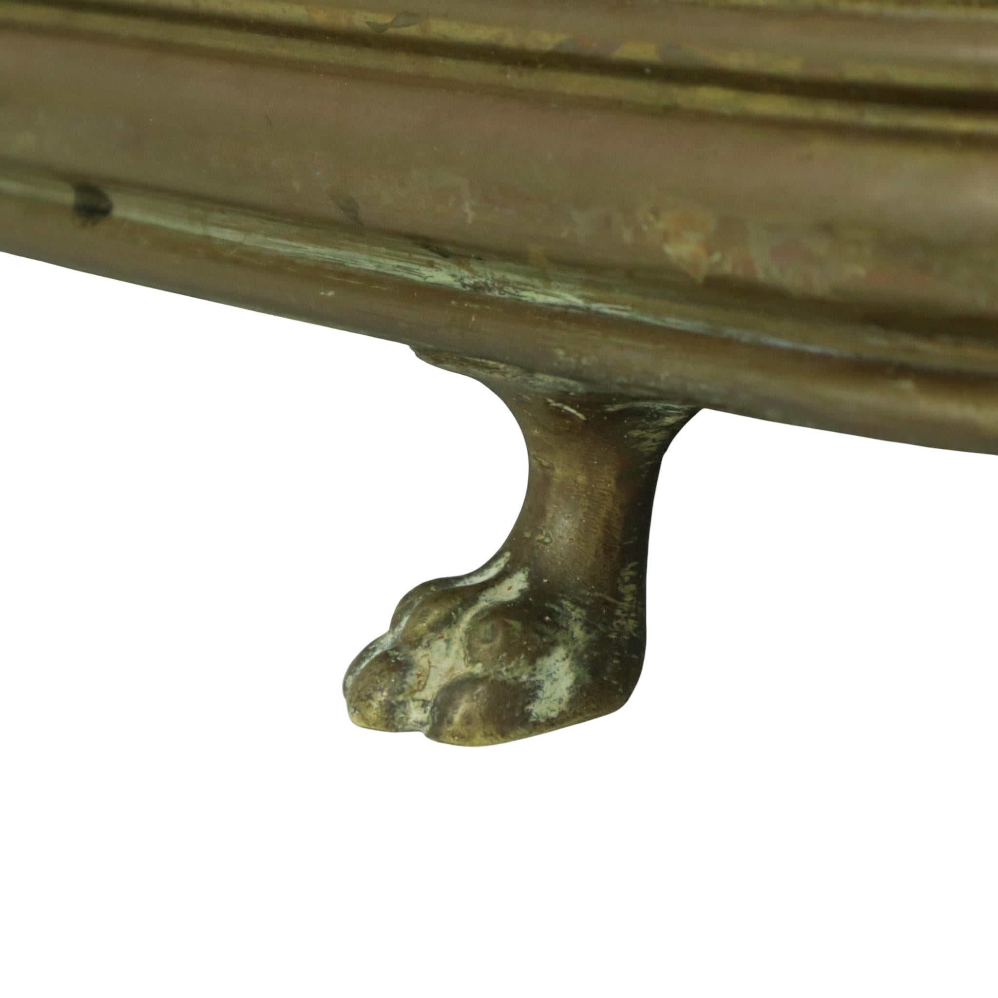 Antique French, fioriera in rame del XIX secolo in vendita 9