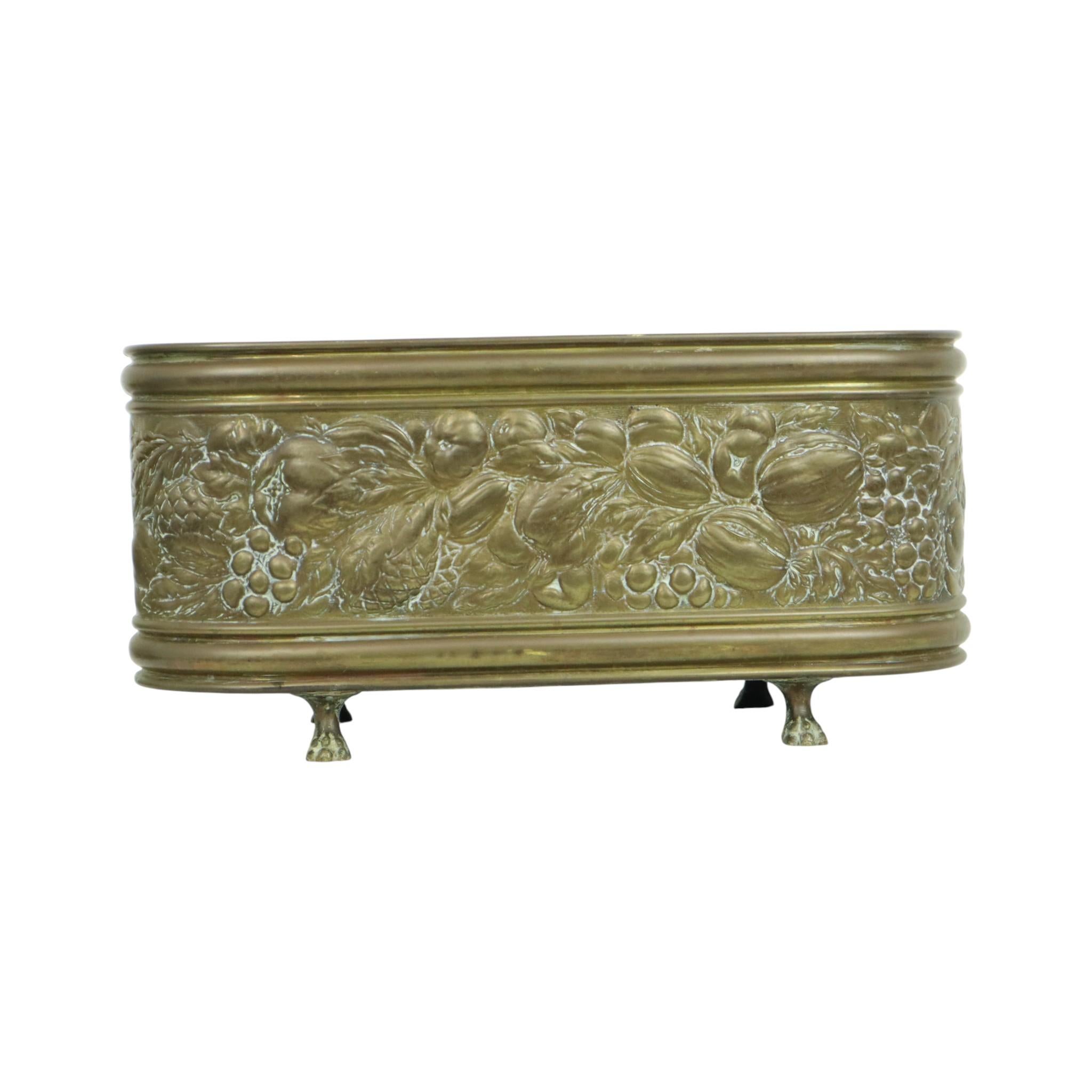 Antique French, fioriera in rame del XIX secolo In condizioni buone in vendita a Poperinge, BE