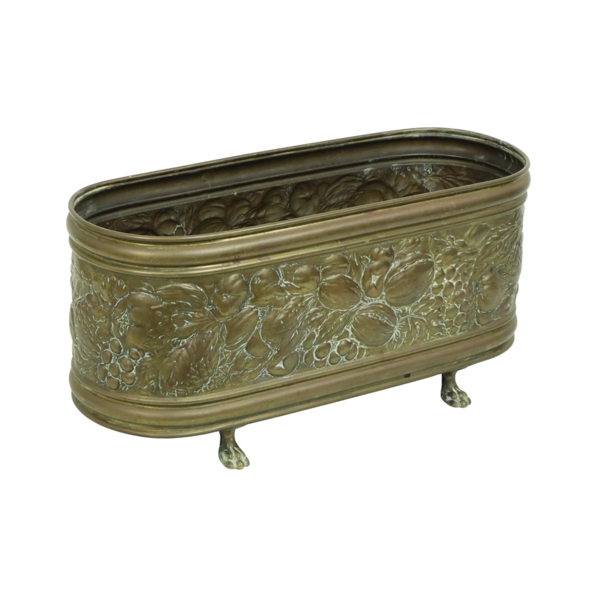 Jardinière en cuivre Antique French 19ème siècle