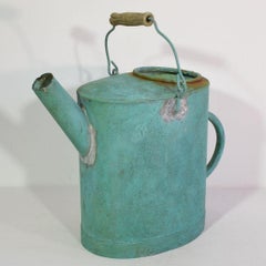 French Antique Copper Watering Can, Circa 1850-1900