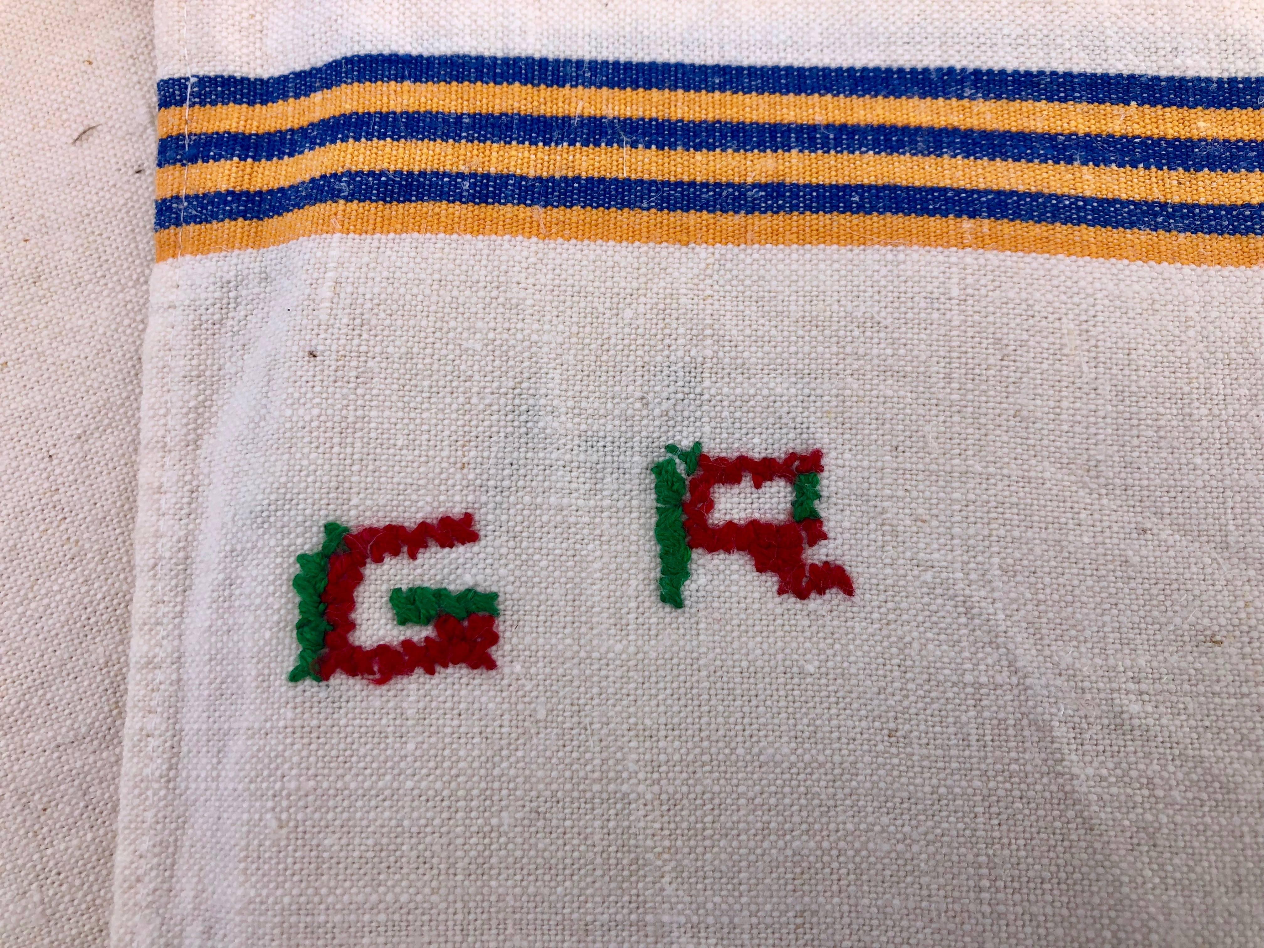 towels with initials