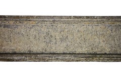 French Antique Country and Chique Rustic Limestone Fireplace Surround