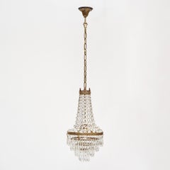 Französisch Antique Crystal Kronleuchter