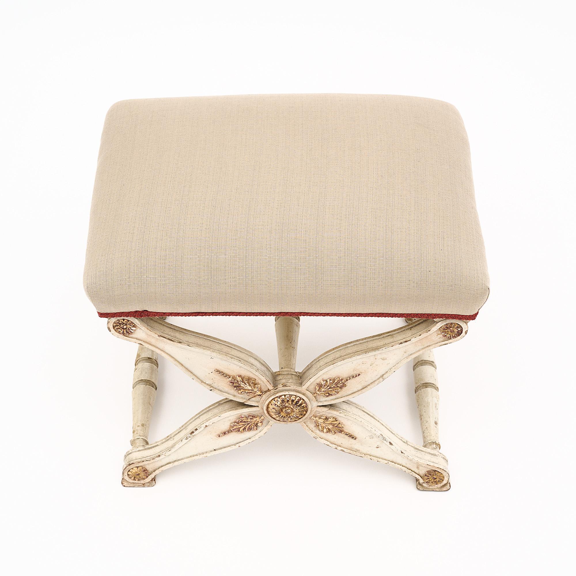 French Antique Curule Stool For Sale 2