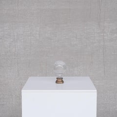 French Antique Decorative Boule D'Escalier
