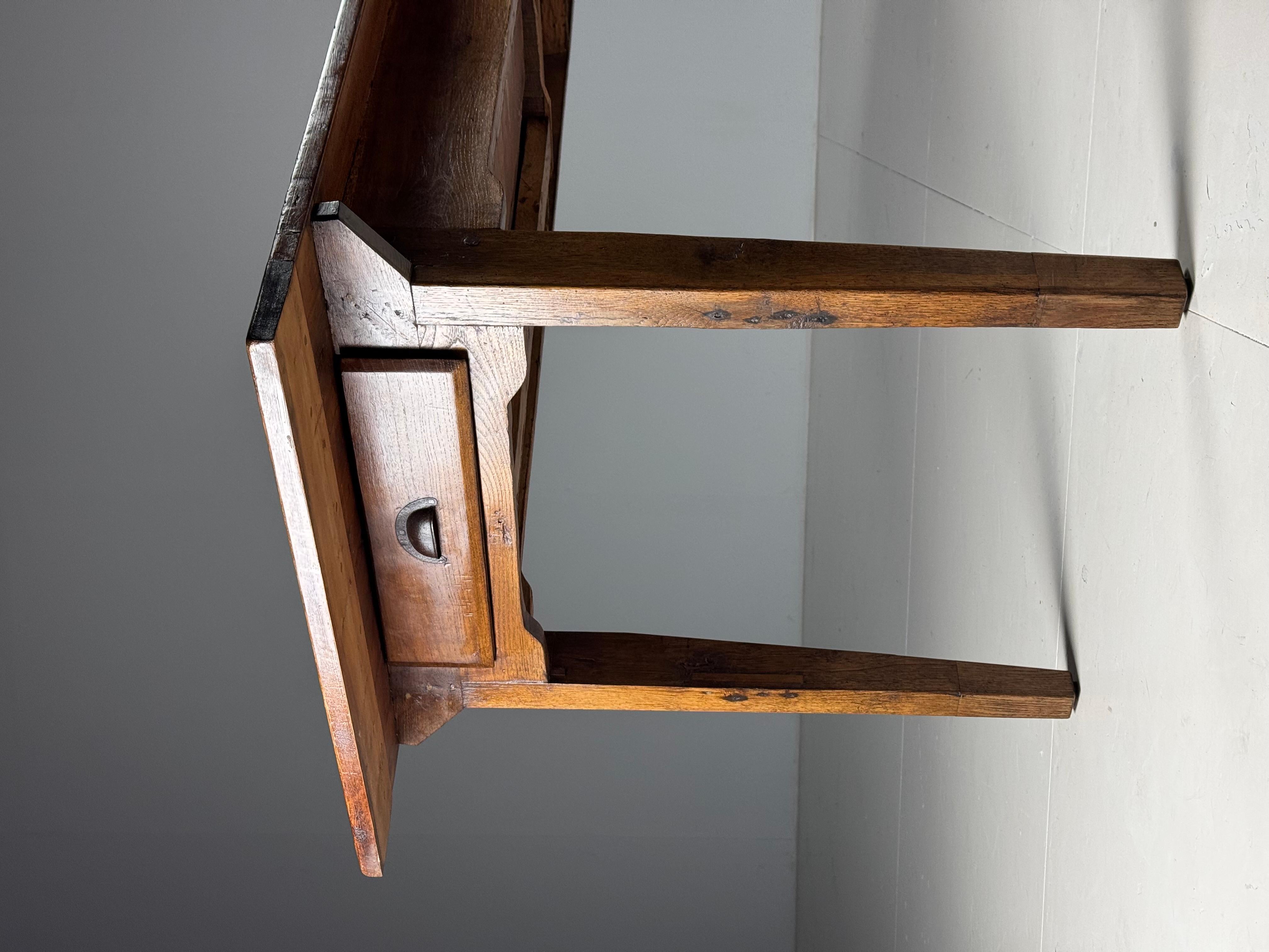 Table de salle à manger Antique French, 235 cm en vente 2