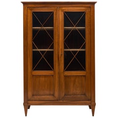 French Antique Directoire Style Bookcase