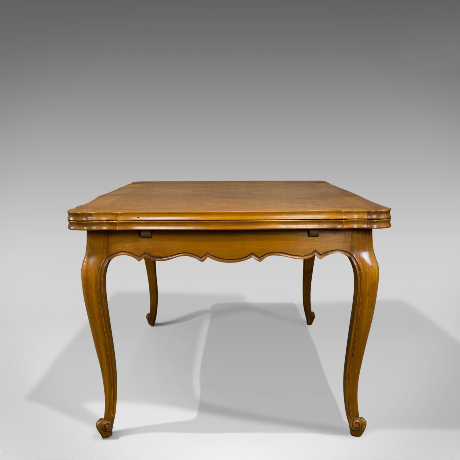 extendable beech dining table