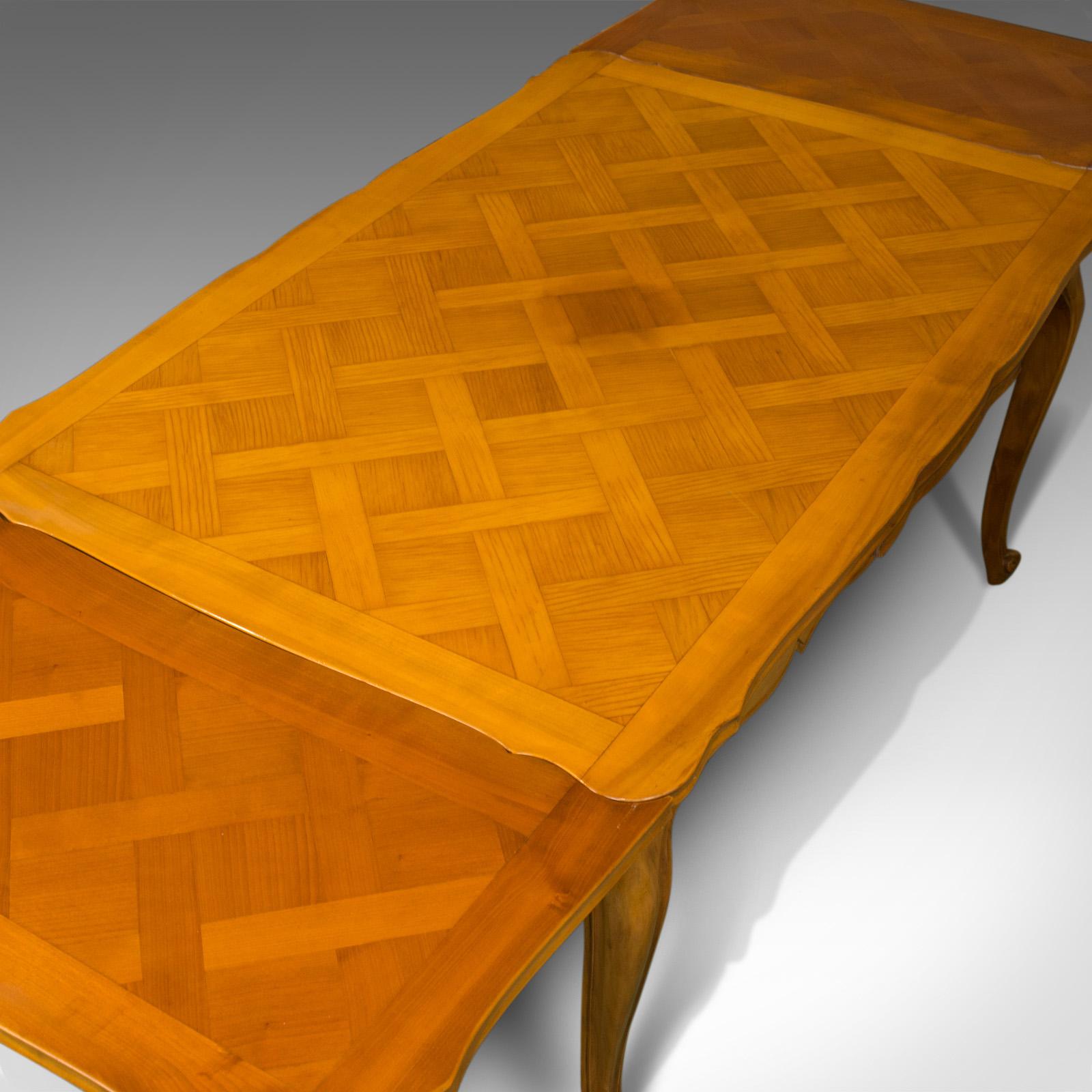 french extendable dining table