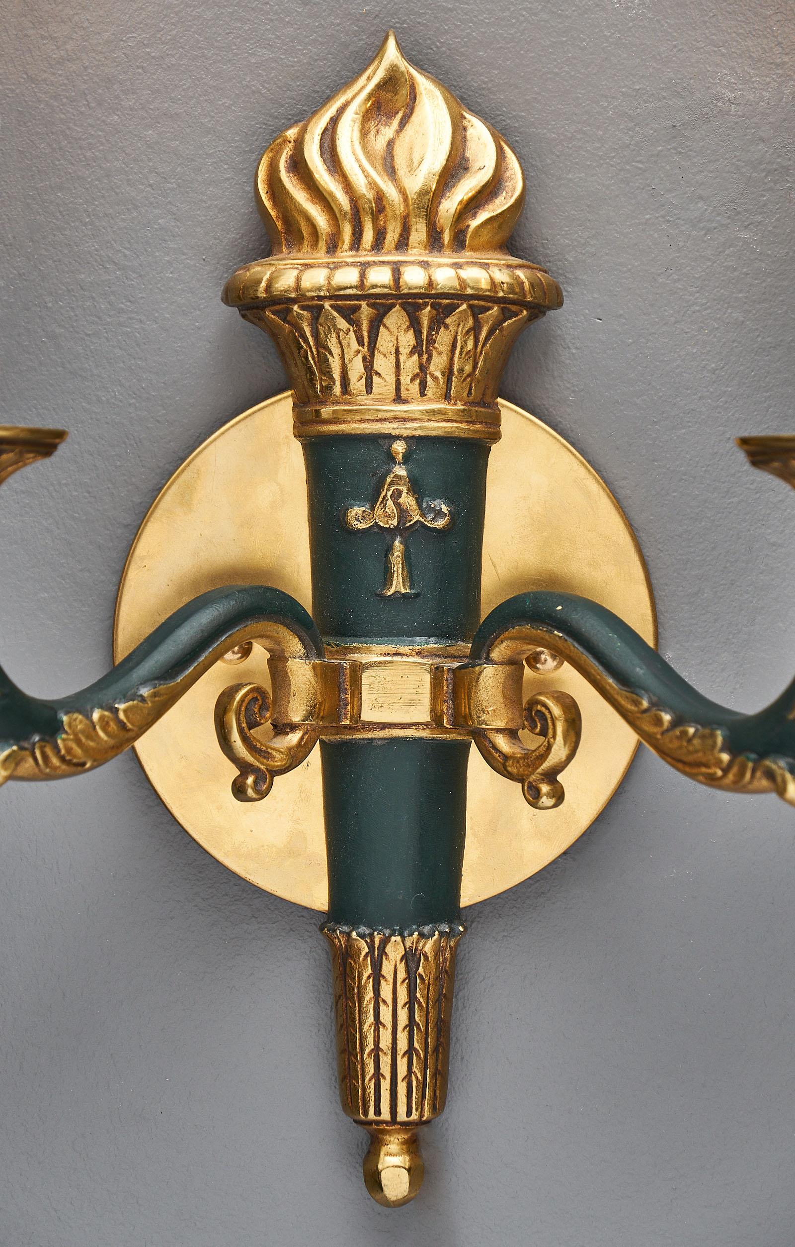 Early 20th Century French Antique Empire Style Sconces
