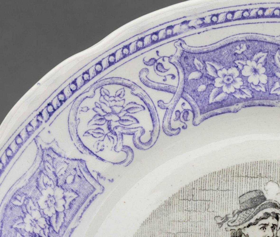 Antike französische Fayence-Teller, 30 im Angebot 6