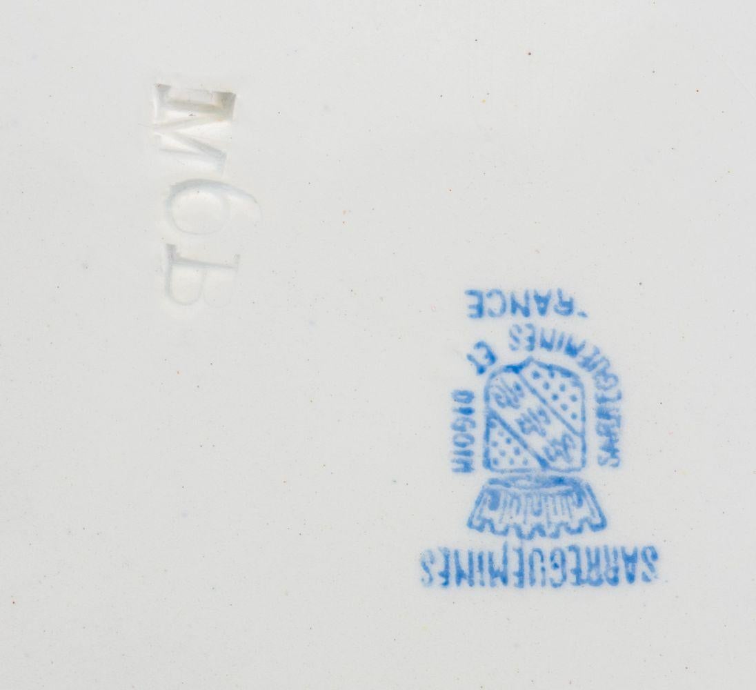 Antike französische Fayence-Teller, 30 im Angebot 12