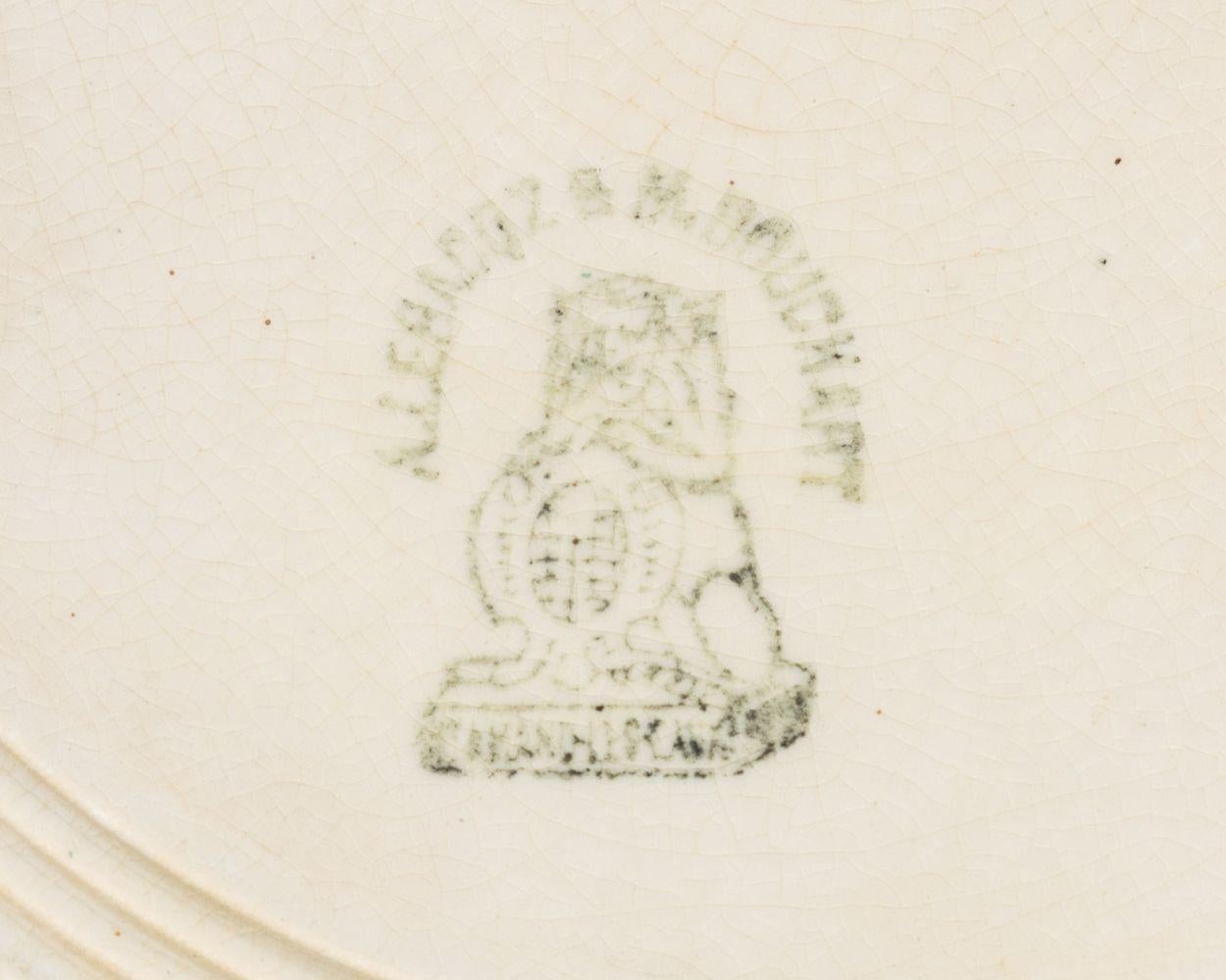 Antike französische Fayence-Teller, 30 im Angebot 4