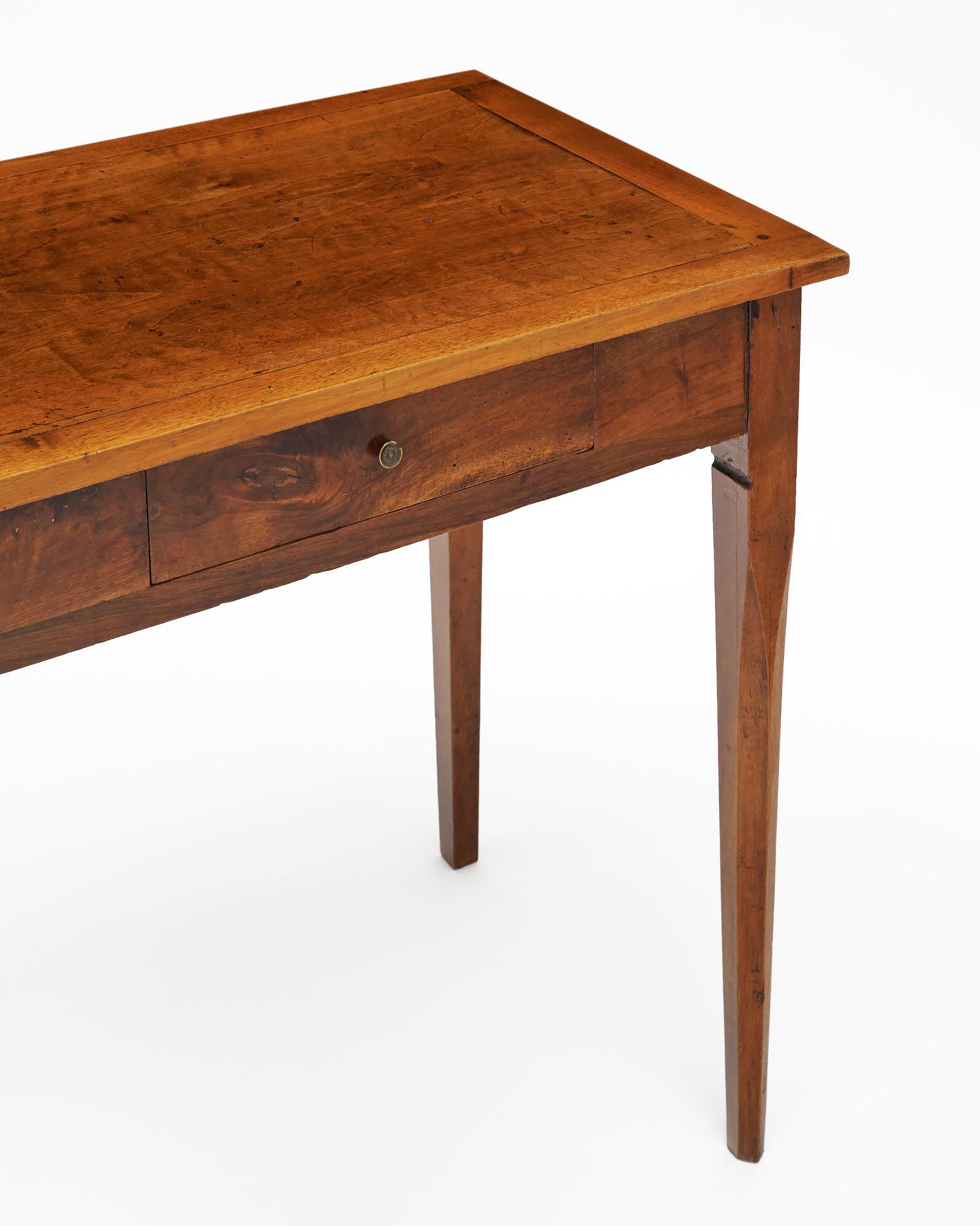 French Provincial French Antique Farm Writing Table