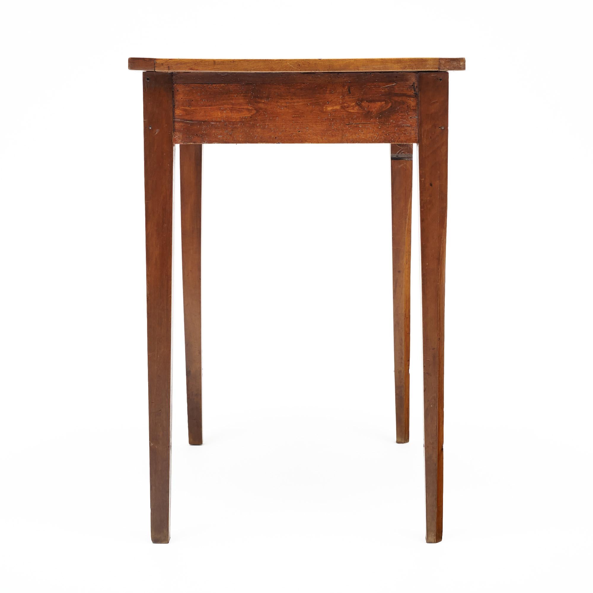 Wood French Antique Farm Writing Table
