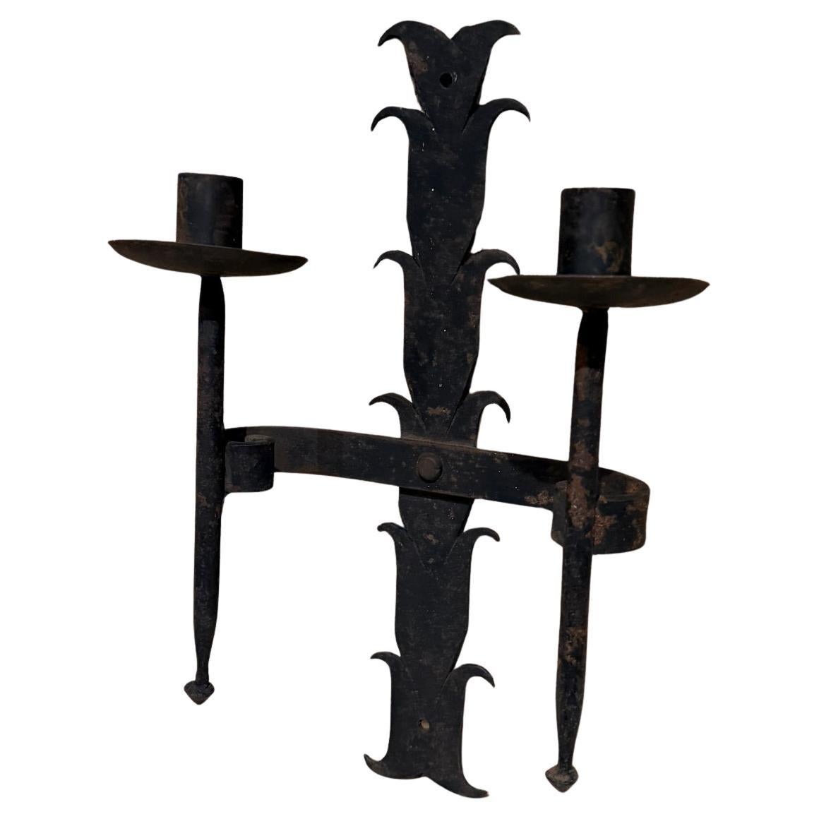 Abat-jour en fer forgé Antique French en vente