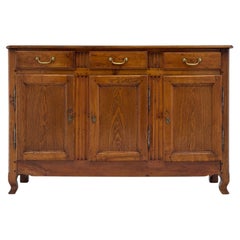 French Antique Fruitwood Buffet, 19th Century, Circa 1800