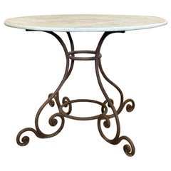 French Antique Garden Table