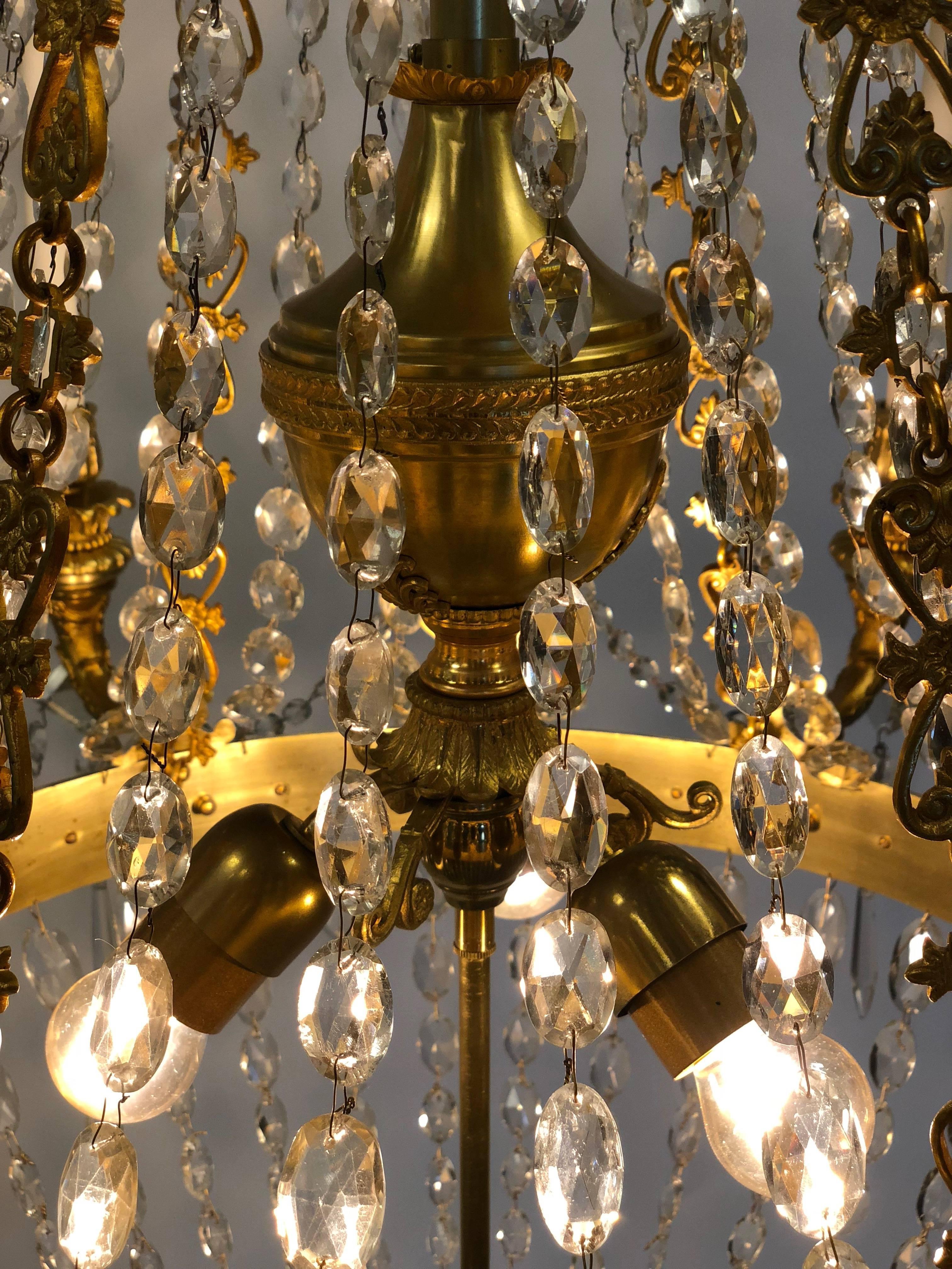 antique empire chandelier