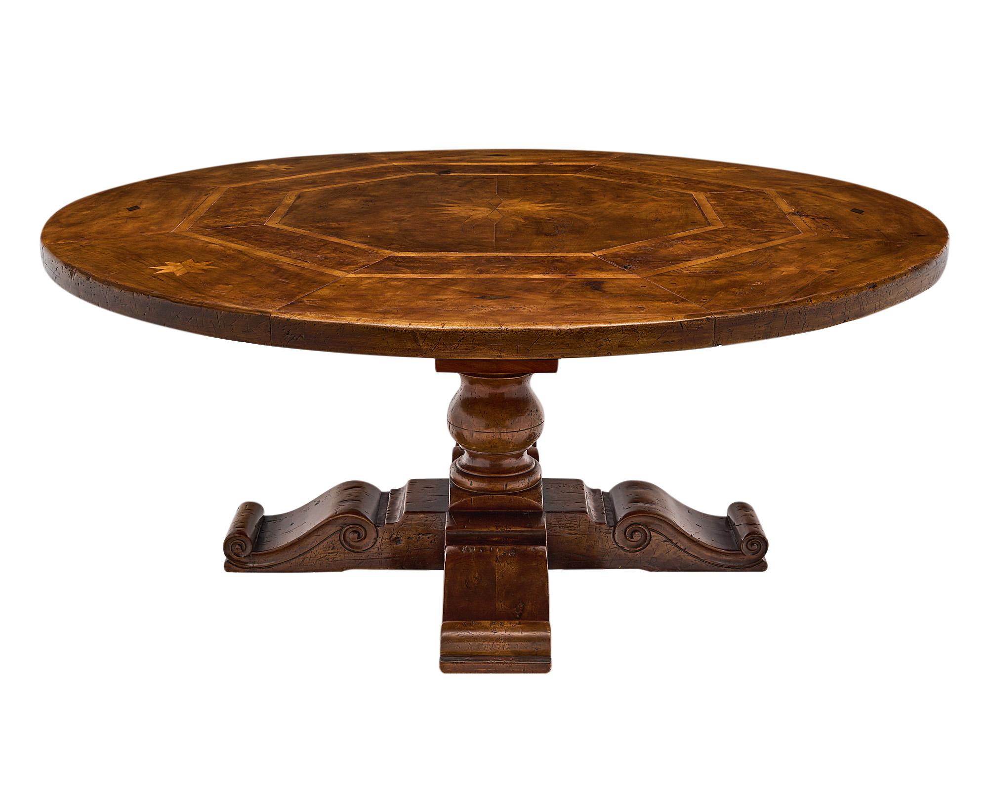 Early 20th Century French Antique Grand Walnut Table